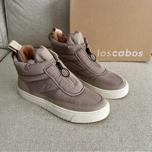 Los Cabos Ceca Taupe Women’s Puffer Booties Size 41 (Fits like a size 8)
